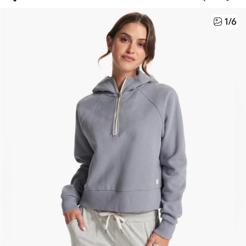 Vuori Half Zip (deep gray) - Picture 5 of 6